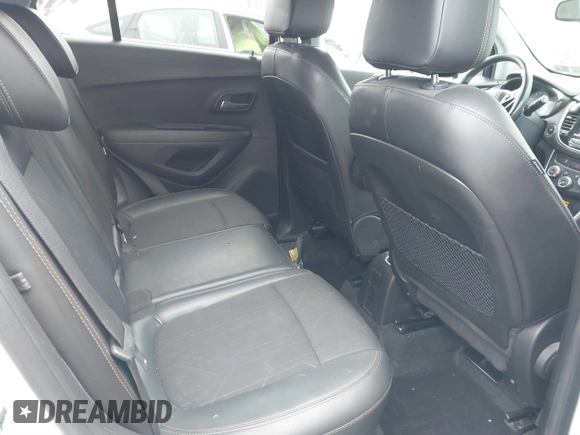 2018 Chevrolet Trax LT with VIN KL7CJPSB0JB650502, listed as a IAAI auction lot 41894077 with 74,516 mi miles. Bid and sale history available at carsss.com. Image 8.