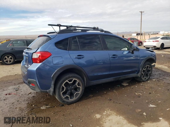 2015 Subaru Crosstrek Limited with VIN JF2GPAMC4F8318946, listed as a Copart auction lot 87439744 with 97,017 mi miles and Salvage title. Bid and sale history available at DreamBid. Image 3.