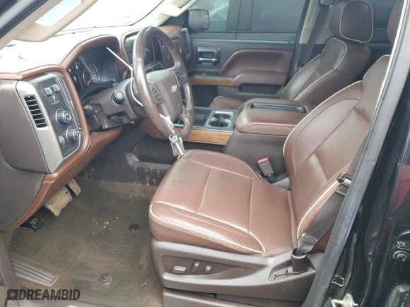2015 Chevrolet Silverado 1500 High Country with VIN 3GCUKTEJXFG343000, listed as a Copart auction lot 79614734 with 175,511 mi miles and Salvage Title. Bid and sale history available at carsss.com. Image 7.