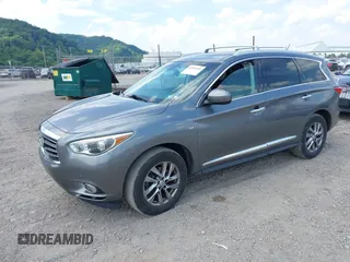 2015 Infiniti QX60 with VIN 5N1AL0MM2FC536816, listed as a IAAI auction lot 42545584 with 109,542 mi miles and . Bid and sale history available at DreamBid. Image 2.