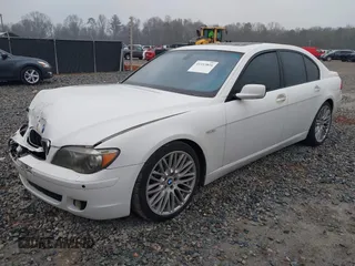 2008 BMW 7 Series 750i with VIN WBAHL83588DT12097, listed as a IAAI auction lot 41553816 with 110,672 mi miles and . Bid and sale history available at DreamBid. Image 2.