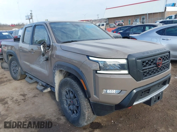 2022 Nissan Frontier SV with VIN 1N6ED1EJ5NN618682, listed as a IAAI auction lot 41654510 with 110,756 mi miles and . Bid and sale history available at DreamBid. Image 1.
