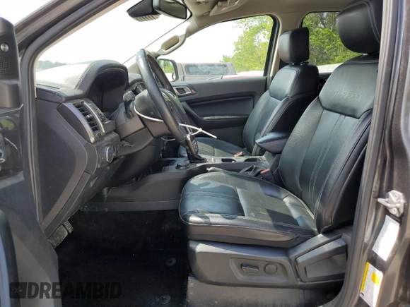 2019 Ford Ranger XL with VIN 1FTER4FHXKLA71059, listed as a Copart auction lot 57252615 with 109,351 mi miles and Salvage title. Bid and sale history available at DreamBid. Image 7.