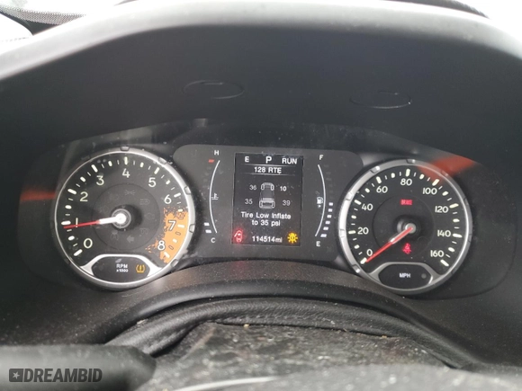 2017 Jeep Renegade Latitude with VIN ZACCJABB9HPF72642, listed as a Copart auction lot 50519185 with 114,514 mi miles and Salvage Title. Bid and sale history available at carsss.com. Image 9.