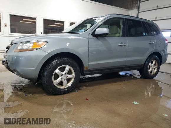 2007 Hyundai Santa Fe GLS z VIN 5NMSG73D77H074151, wystawiony jako Copart lot #50456855 z przebiegiem 259 362 mil mil oraz Czysty tytuł • Clean title. Historia ofert i sprzedaży dostępna na DreamBid. Obrazek 1.