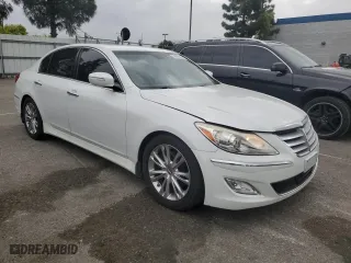 2013 Hyundai Genesis 3.8L with VIN KMHGC4DD2DU239764, listed as a Copart auction lot 54688685 with 123,757 mi miles and Clean Title. Bid and sale history available at carsss.com. Image 4.