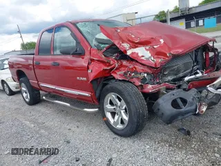 2008 Dodge 1500 SLT with VIN 1D7HU18208S534284, listed as a IAAI auction lot 42010789 with 184,530 mi miles. Bid and sale history available at carsss.com. Image 1.