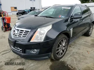 2015 Cadillac SRX Performance Collection with VIN 3GYFNFE33FS586965, listed as a Copart auction lot 54919505 with 93,810 mi miles and Salvage title. Bid and sale history available at DreamBid. Image 14.