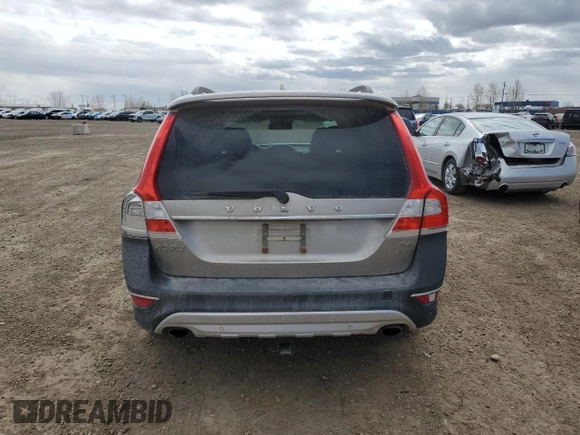 2014 Volvo XC70 T6 with VIN YV4902BZXE1180004, listed as a Copart auction lot 52822974 with 190,631 mi miles and Salvage Title. Bid and sale history available at DreamBid. Image 6.