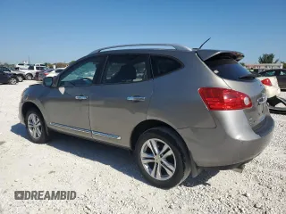 2012 Nissan Rogue SV with VIN JN8AS5MVXCW714807, listed as a Copart auction lot 52620405 with 125,202 mi miles and Salvage Title. Bid and sale history available at carsss.com. Image 2.
