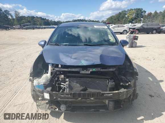 2017 Kia Rio EX with VIN KNADN4A32H6059057, listed as a Copart auction lot 75962974 with 54,144 mi miles and Salvage Title. Bid and sale history available at carsss.com. Image 5.