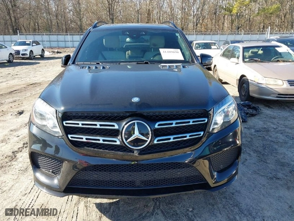 2017 Mercedes-Benz GLS with VIN 4JGDF7DE9HA747550, listed as a IAAI auction lot 41489690 with 125,945 mi miles. Bid and sale history available at carsss.com. Image 13.
