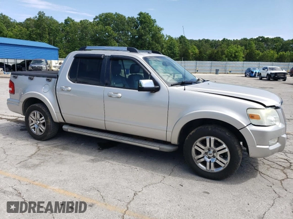 2007 Ford Explorer Sport Trac Limited with VIN 1FMEU53K27UB31367, listed as a Copart auction lot 57905645 with 119,372 mi miles and Salvage title. Bid and sale history available at DreamBid. Image 4.