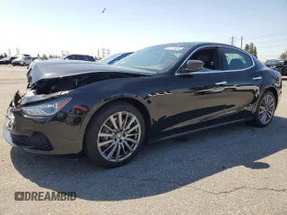2017 Maserati Ghibli S с VIN ZAM57RSA1H1212595, выставлен на аукционе Copart как лот 52111405 с пробегом 55 158 миль миль и Списание • Salvage title. История ставок и продаж доступна на DreamBid. Изображение 1.