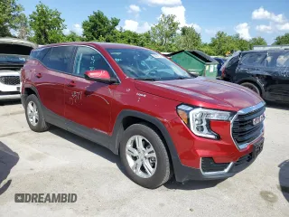 2024 GMC Terrain SLE z VIN 3GKALTEGXRL310583, wystawiony jako Copart lot #62014655 z przebiegiem 26 730 mil mil oraz Szkoda całkowita • Salvage title. Historia ofert i sprzedaży dostępna na DreamBid. Obrazek 4.