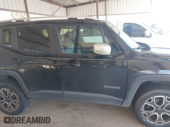 2017 Jeep Renegade Limited with VIN ZACCJADB2HPE91513, listed as a IAAI auction lot 41815588 with 118,821 mi miles and . Bid and sale history available at DreamBid. Image 13.