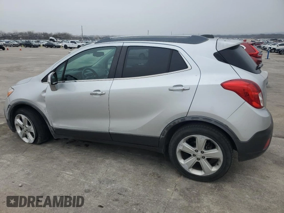 2015 Buick Encore with VIN KL4CJASB8FB153571, listed as a Copart auction lot 43861245 with 138,513 mi miles and Salvage Title. Bid and sale history available at carsss.com. Image 2.
