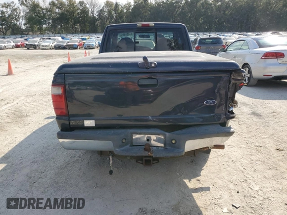 2003 Ford Ranger XLT Appearance with VIN 1FTYR44E13PA51816, listed as a Copart auction lot 44396595 with 250,453 mi miles and Salvage Title. Bid and sale history available at carsss.com. Image 6.