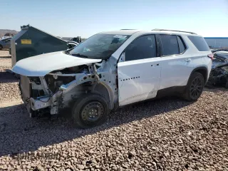 2022 Chevrolet Traverse RS with VIN 1GNERJKW5NJ190633, listed as a Copart auction lot 43321785 with 18,335 mi miles and Salvage title. Bid and sale history available at DreamBid. Image 1.