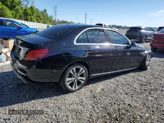 2021 Mercedes-Benz C 300 with VIN W1KWF8DB1MR605185, listed as a Copart auction lot 49703095 with Not provided miles and Non repairable. Bid and sale history available at DreamBid. Image 3.