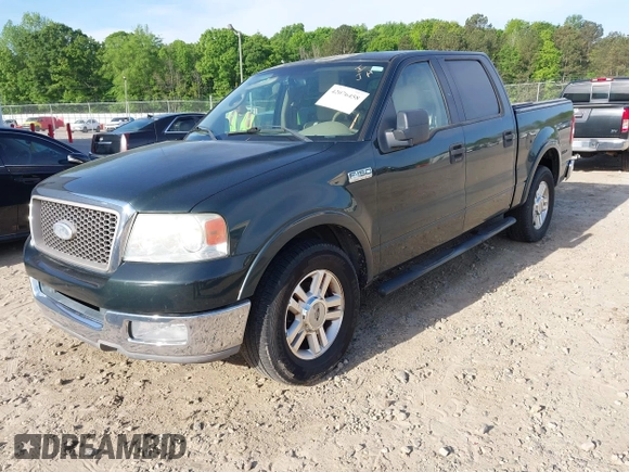 2004 Ford F-150 XLT with VIN 1FTPW12554KB97317, listed as a IAAI auction lot 42076458 with 234,619 mi miles. Bid and sale history available at carsss.com. Image 2.