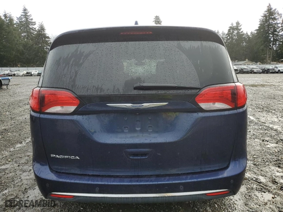 2017 Chrysler Pacifica Touring-L with VIN 2C4RC1BG9HR687995, listed as a Copart auction lot 52012815 with 64,609 mi miles and Salvage Title. Bid and sale history available at carsss.com. Image 6.