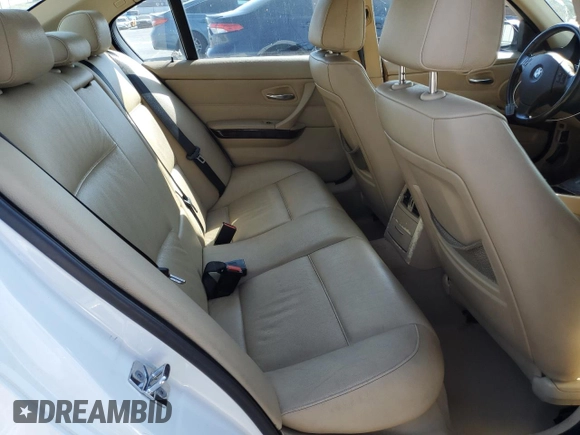2007 BMW 3 Series 328i with VIN WBAVC53527FZ74813, listed as a Copart auction lot 62311675 with 159,332 mi miles and Salvage title. Bid and sale history available at DreamBid. Image 10.