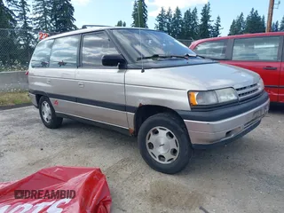 1991 Mazda MPV with VIN JM3LV5236M0300612, listed as a IAAI auction lot 42789557 with 264,157 mi miles and . Bid and sale history available at DreamBid. Image 1.
