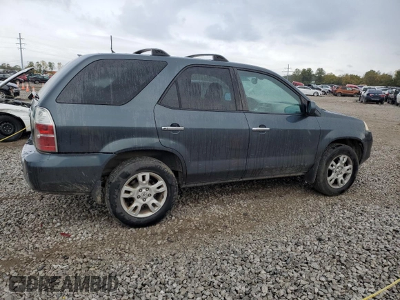 2004 Acura MDX Touring Pkg with VIN 2HNYD18694H545213, listed as a Copart auction lot 75741424 with 238,540 mi miles and Salvage Title. Bid and sale history available at carsss.com. Image 3.