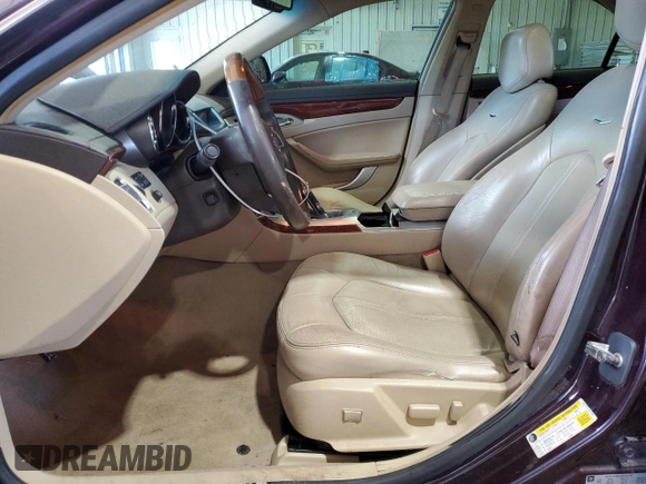 2009 Cadillac CTS AWD w/1SB with VIN 1G6DT57V190169807, listed as a Copart auction lot 78141844 with 142,598 mi miles and Salvage Title. Bid and sale history available at carsss.com. Image 7.