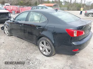 2013 Lexus IS 250 with VIN JTHBF5C21D5187029, listed as a IAAI auction lot 41691136 with 302,882 mi miles and . Bid and sale history available at DreamBid. Image 3.