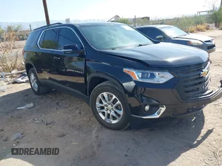 2020 Chevrolet Traverse LT Cloth z VIN 1GNEVMKW1LJ199503, wystawiony jako IAAI lot #42487487 z przebiegiem 94 367 mil mil oraz . Historia ofert i sprzedaży dostępna na DreamBid. Obrazek 1.