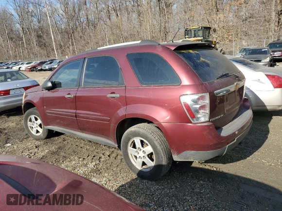 2007 Chevrolet Equinox LS with VIN 2CNDL23F076241283, listed as a Copart auction lot 46276425 with 0 mi miles and Salvage Title. Bid and sale history available at carsss.com. Image 2.