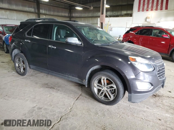 2016 Chevrolet Equinox LTZ with VIN 2GNALDEK0G6171997, listed as a Copart auction lot 54178995 with 130,604 mi miles and Clean Title. Bid and sale history available at carsss.com. Image 4.