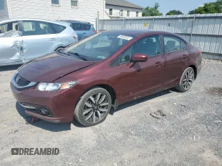 2015 Honda Civic EX-L z VIN 19XFB2F94FE218948, wystawiony jako Copart lot #59606045 z przebiegiem 241 451 mil mil oraz Czysty tytuł • Clean title. Historia ofert i sprzedaży dostępna na DreamBid. Obrazek 1.