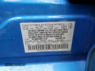 2021 Nissan Sentra SV with VIN 3N1AB8CV0MY210195, listed as a Copart auction lot 47899615 with 70,098 mi miles and Salvage Title. Bid and sale history available at DreamBid. Image 12.