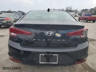 2020 Hyundai Elantra Preferred w/Sun & Safety Package with VIN KMHD84LF5LU100783, listed as a Copart auction lot 41870755 with 59,737 mi miles and Salvage Title. Bid and sale history available at carsss.com. Image 6.