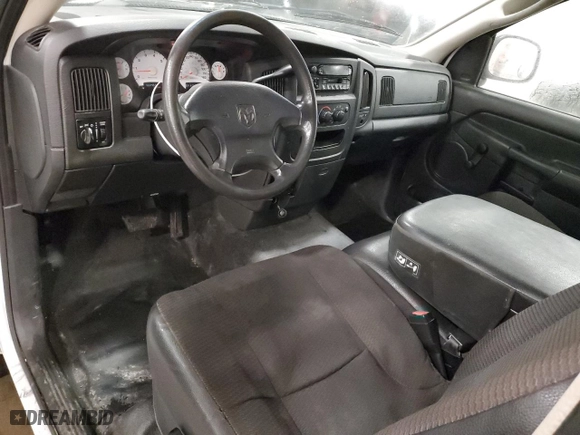 2003 Dodge Ram 1500 ST with VIN 1D7HA16NX3J621646, listed as a Copart auction lot 87843555 with 160,455 mi miles and Salvage Title. Bid and sale history available at carsss.com. Image 8.