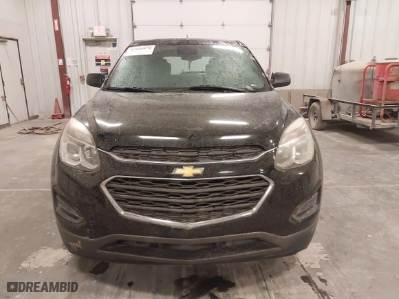 2017 Chevrolet Equinox LS with VIN 2GNALBEK4H1599333, listed as a IAAI auction lot 41845974 with 107,763 mi miles. Bid and sale history available at carsss.com. Image 12.
