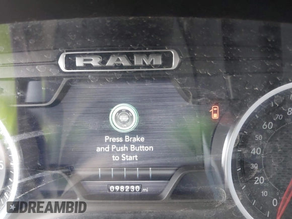 2019 Ram 1500 Laramie with VIN 1C6SRFDTXKN545769, listed as a IAAI auction lot 41969816 with 98,230 mi miles. Bid and sale history available at carsss.com. Image 14.