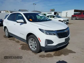 2023 Chevrolet Equinox LT with VIN 3GNAXUEGXPS210421, listed as a IAAI auction lot 41789846 with 36,841 mi miles and . Bid and sale history available at DreamBid. Image 1.