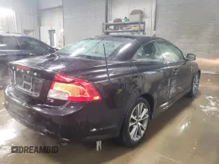 2013 Volvo C70 T5 with VIN YV1672MC6DJ138187, listed as a Copart auction lot 45564525 with 168,861 mi miles and Salvage Title. Bid and sale history available at carsss.com. Image 3.