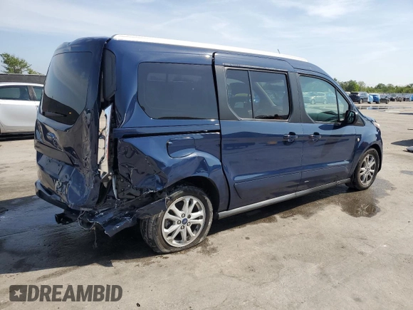 2019 Ford Transit Connect XLT z VIN NM0GE9F22K1407714, wystawiony jako Copart lot #50639355 z przebiegiem 77 148 mil mil oraz Nie do naprawy • Non repairable. Historia ofert i sprzedaży dostępna na DreamBid. Obrazek 3.