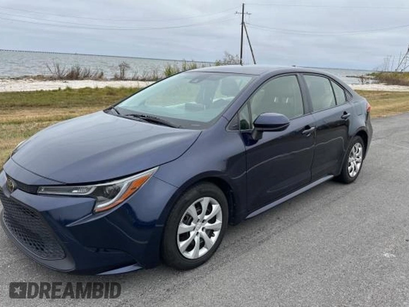 2021 Toyota Corolla LE with VIN JTDEPMAE3MJ123908, listed as a Copart auction lot 86070384 with 46,730 mi miles and Clean Title. Bid and sale history available at DreamBid. Image 2.