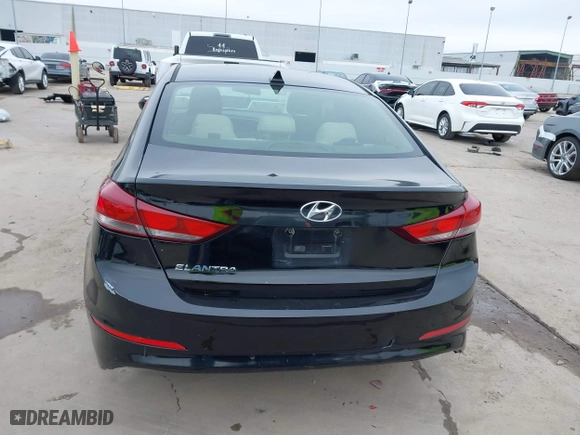 2017 Hyundai Elantra SE with VIN KMHD74LF6HU340225, listed as a IAAI auction lot 41576599 with 102,211 mi miles. Bid and sale history available at carsss.com. Image 17.