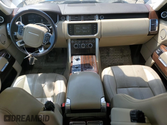 2016 Land Rover Range Rover HSE с VIN SALGS2KF3GA293251, выставлен на аукционе Copart как лот 53106225 с пробегом 139 026 миль миль и Чистый • Clean title. История ставок и продаж доступна на DreamBid. Изображение 8.