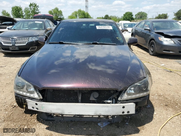2002 Lexus IS 300 with VIN JTHBD192120057204, listed as a Copart auction lot 56220534 with 181,601 mi miles and Salvage Title. Bid and sale history available at carsss.com. Image 5.