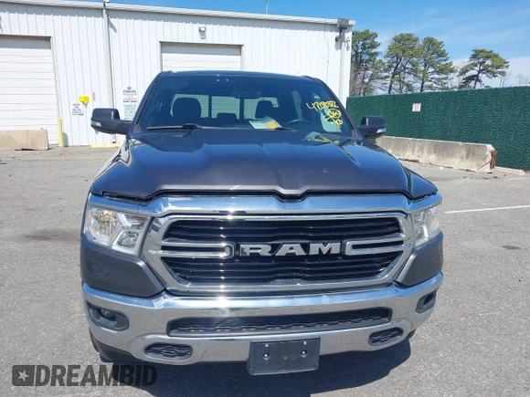 2019 Ram 1500 Big Horn/Lone Star with VIN 1C6RRFFG7KN782511, listed as a IAAI auction lot 42040822 with 156,310 mi miles. Bid and sale history available at carsss.com. Image 12.