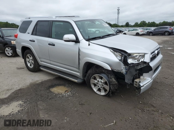 2011 Toyota 4Runner Trail with VIN JTEBU5JR6B5050958, listed as a Copart auction lot 58988205 with 83,544 mi miles and Salvage title. Bid and sale history available at DreamBid. Image 4.