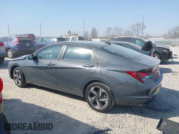 2023 Hyundai Elantra SEL with VIN KMHLS4AG4PU605972, listed as a IAAI auction lot 41784088 with 54,125 mi miles and . Bid and sale history available at DreamBid. Image 14.